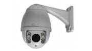 High Resolution PTZ Security Dome Camera with Long Range Infrared